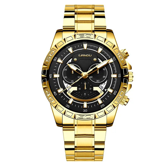 Luxury Men Fashion Quartz Watch with Date